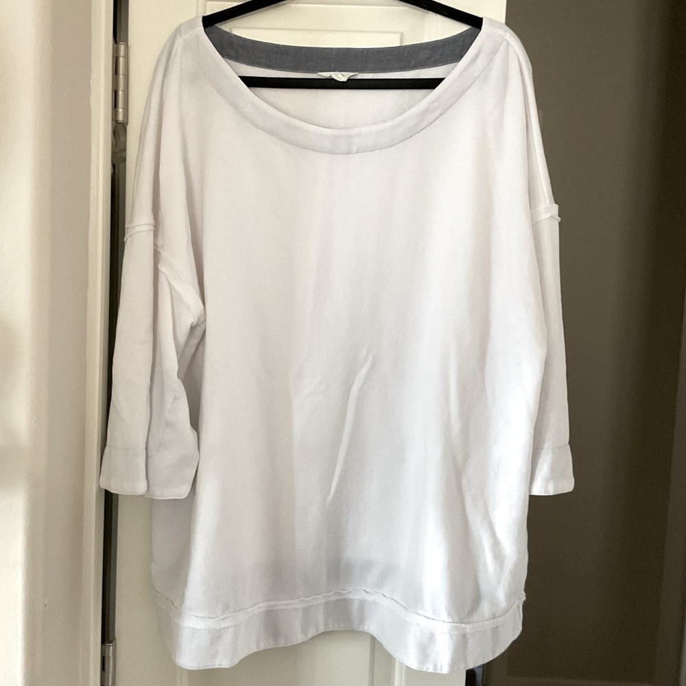 Caslon 1/2 sleeve top. Sz 1x